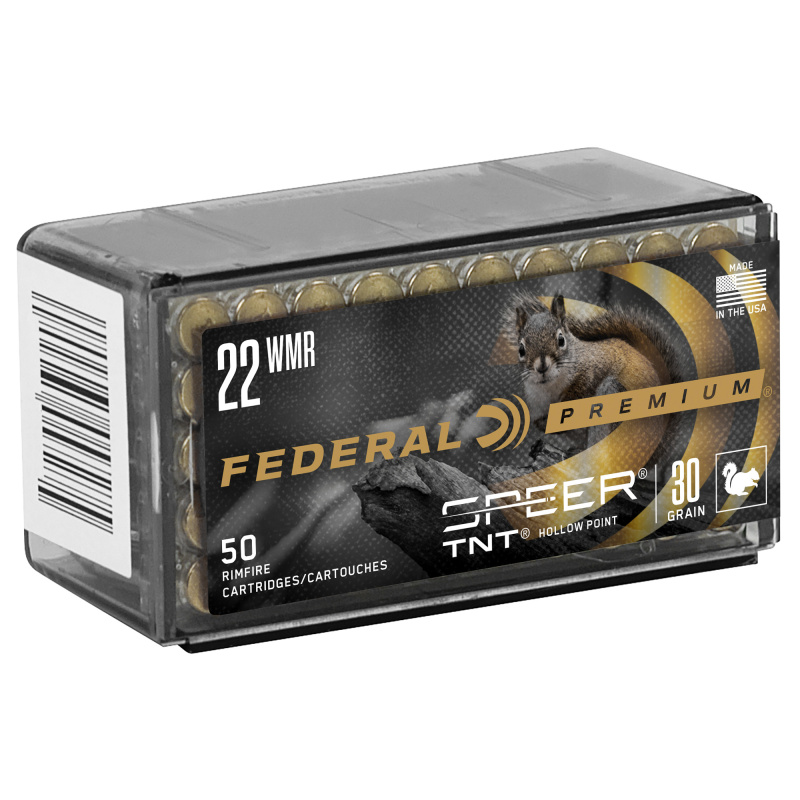 V-Shok Rimfire .22 Winchester Magnum 30 Grain Speer TNT Hollow Point