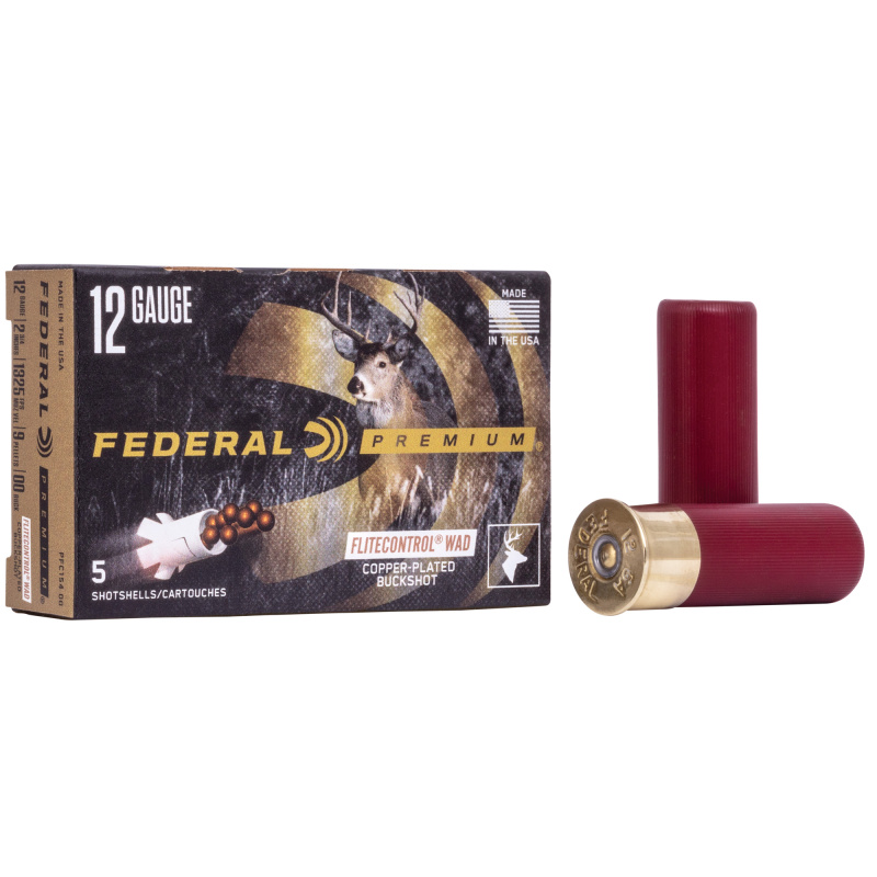 Flight Control 12 Gauge 2.75 Inch 1325 FPS 9 Ounce 00 Buckshot