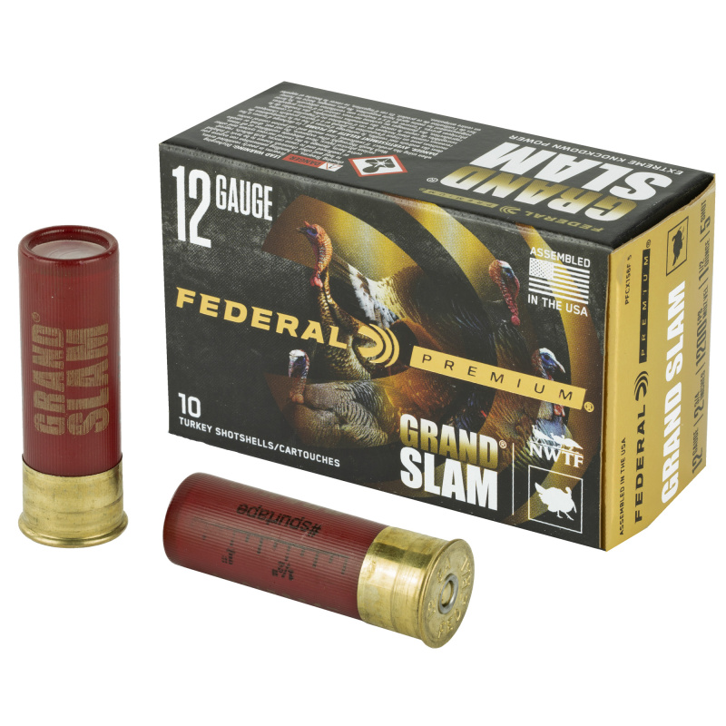 Grand Slam, 12 Gauge, 2.75", #5, 1.5 oz, Flight Control, 10 Round Box PFCX156F 5