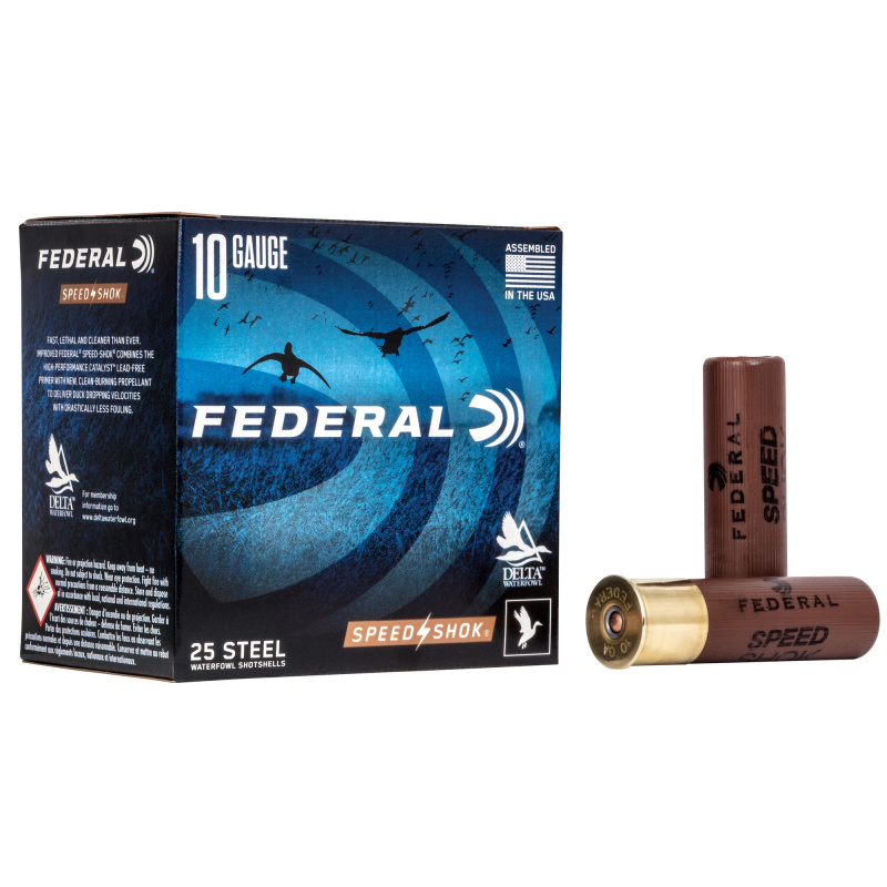Speed-Shok Steel 10 Gauge 3.5 Inch 1450 FPS 1.5 Ounce 2 Shot