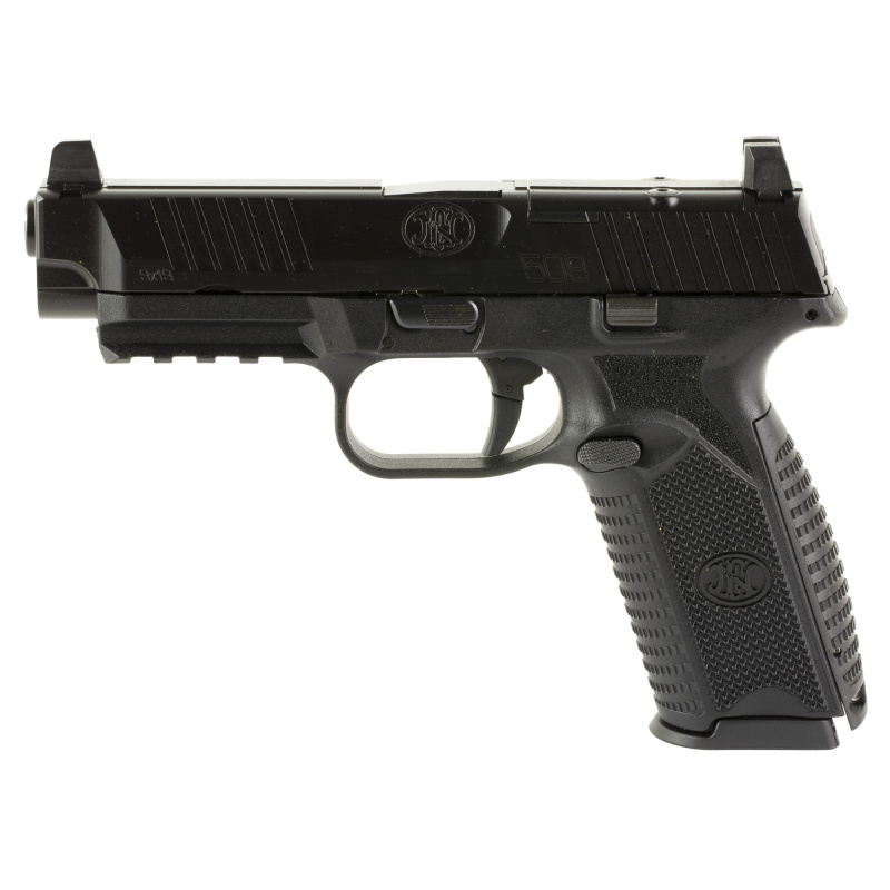 509 MRD, Striker Fired, Semi-automatic, Polymer Framed Pistol, Full Size, 9MM, 4.5" Barrel, Matte Finish, Black, Optics Ready Slide, Suppressor Height Adjustable Sights, 17 Rounds, 2 Magazines 66-100717