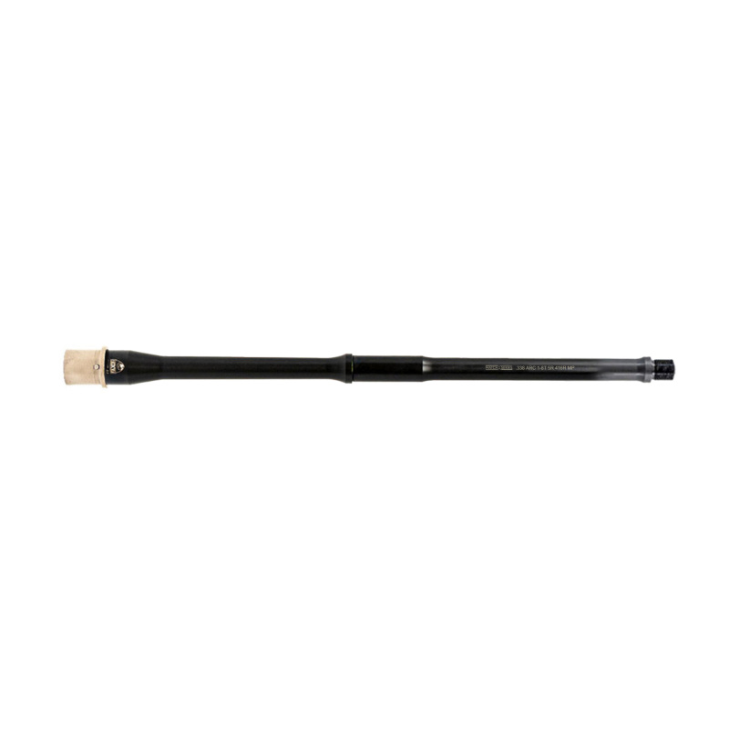 Match Series, Gunner Profile Barrel, 338 ARC, 16", Carbine Gas System, Fits AR-15, Nitride Finish, Black 15B338A8C16NGQ-5R-NP3