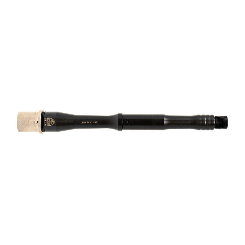 Match, Gunner, 1:8 Twist Barrel, 300 Blackout, 9", Pistol Length Gas System, Fits AR-15, Nitride Finish, Nickel Teflon Coated Extension, Black 15B38P9NGQ-5R-NP3