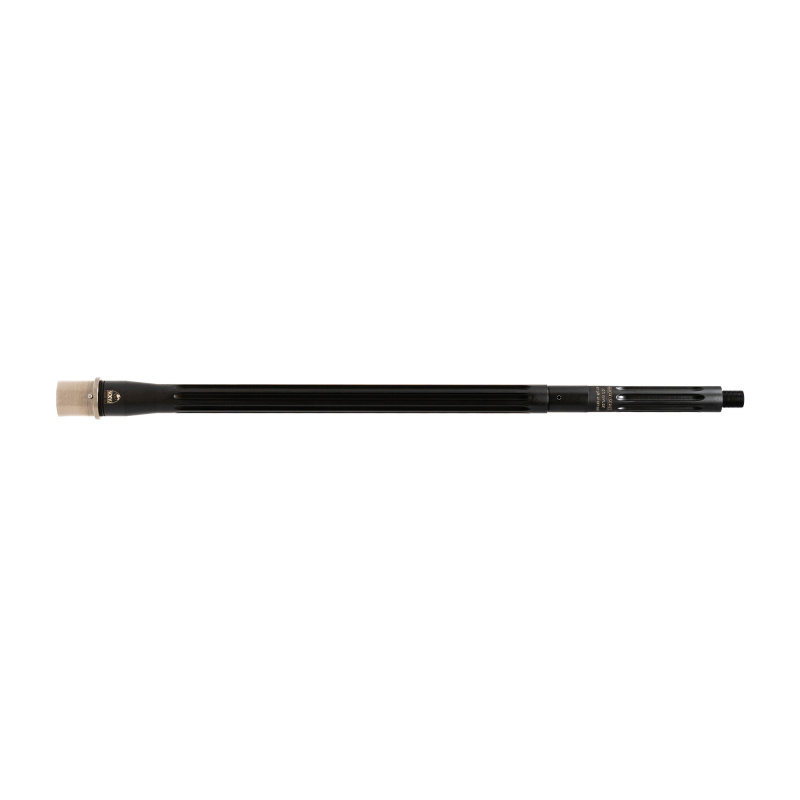 Match Series, Heavy Fluted, 1:8 Twist Barrel, 223 Wylde, 18", Rifle Length Gas System, Fits AR-15, Nitride Finish, Nickel Teflon Coated Extension, Black 15BW8R18FHQ-5R-NP3