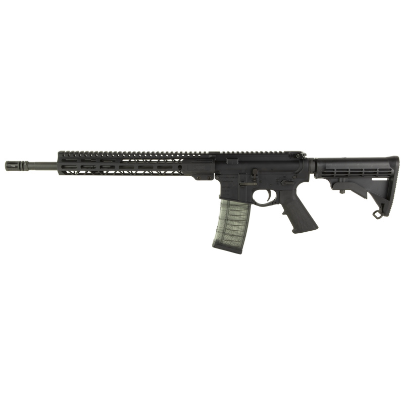Accent, Semi-automatic Rifle, AR, 556NATO, 16" Barrel, A2 Birdcage Flash Hider, Mid Length Gas System, Anodized Finish, 13" Free Float M-LOK Handguard, As Grip, M4 Collapsible Stock, 30 Rounds, 1 Magazine FX5116