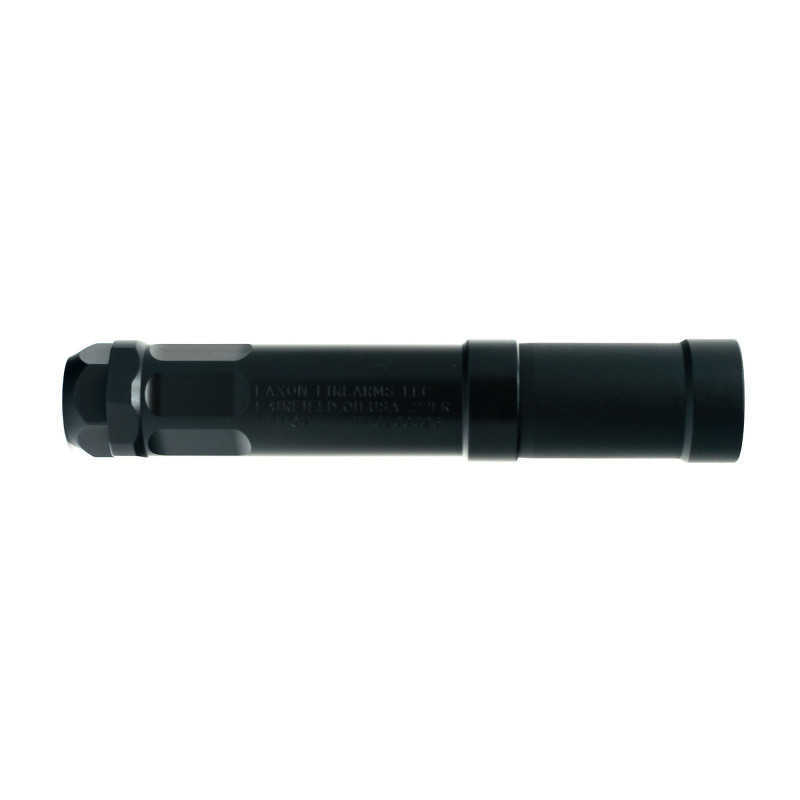 Twenty Toucan, Suppressor, 22 Caliber/5.7x28mm, 17-4 Stainless Steel Material, Nitride Finish, Black, Direct Thread 1/2x28, Includes Challenge Coin End Cap Removal Tool FF-SIL-RF-MOD-22-01