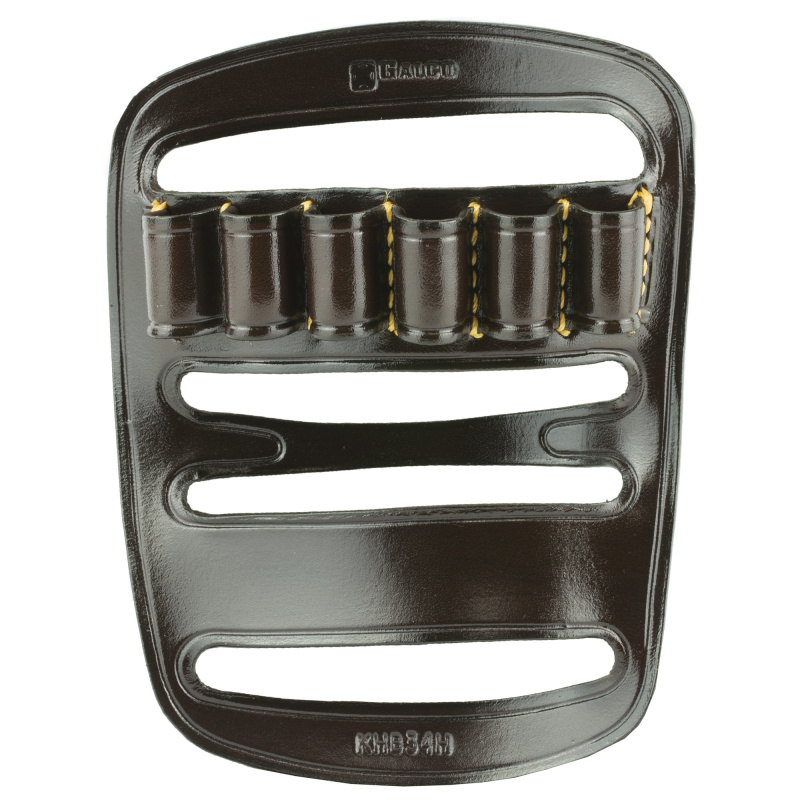 Kodiak Holster Ammo Bandolier Holds Five Cartridges For .460 Magnum Havana Brown