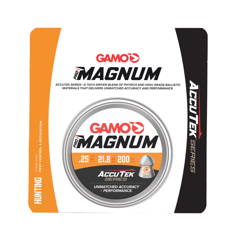 Accutek Pro Magnum, 25 Cal, 200 Per Tin 6321736254