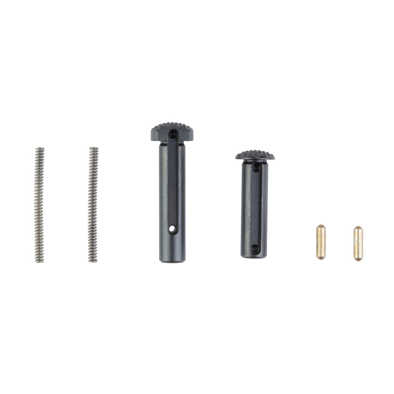 Ultra Duty Takedown Pins, Fits AR-15, Matte Finish, Black, Checkered 05-1086