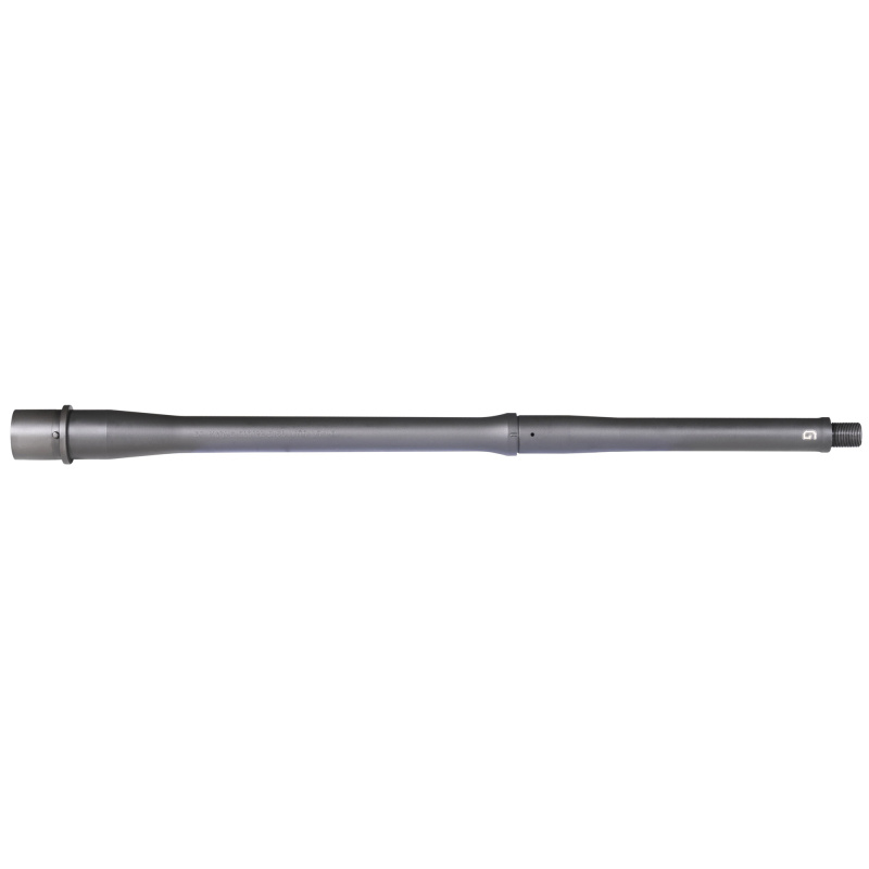 Rifle Barrel, 5.56 NATO, 16" Cold Hammer Forged Barrel, 1/2X28 Thread Pitch, Fits AR-15, Chrome Lined, Geissele Taper Profile, Mid-Length Gas System, Manganese Phosphate Finish, Black 05-2984