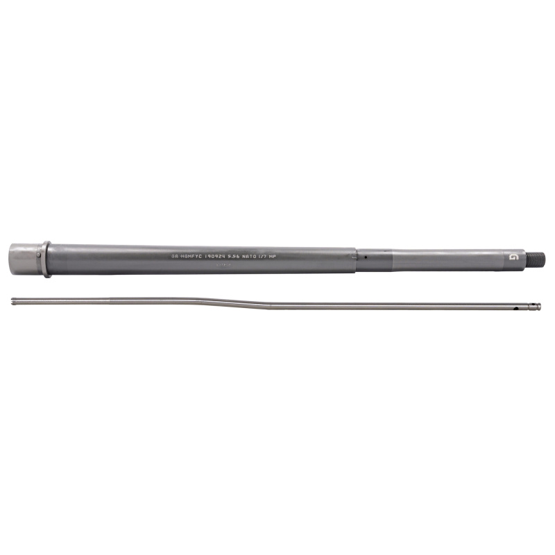 Rifle Barrel, 5.56 NATO, 16" Cold Hammer Forged Barrel, 1/2X28 Thread Pitch, Fits AR-15, Chrome Lined, Heavy Profile, Mid-Length Gas System, Manganese Phosphate Finish, Black 05-3113