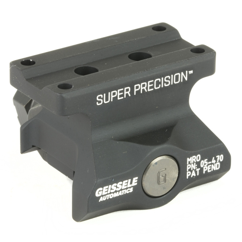 Super Precision, Mount, Fits Trijicon MRO, Lower 1/3 Co-Witness, Black 05-470B