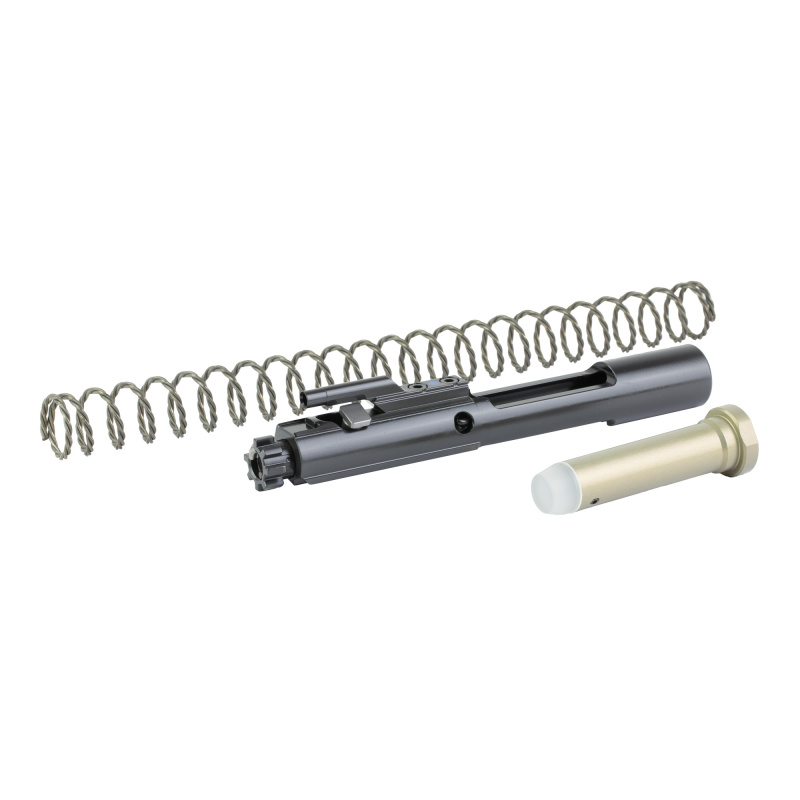 Reliability Enhancement Kit, Parts Kit, Includes Reliability Enhanced Bolt Carrier Group, Super 42 Braided Wire Buffer Spring, H1 Buffer Weight, Silver 05-492-H1