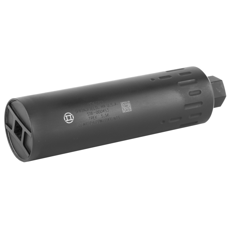 Trek, 5.56MM, 1/2x28, 5.7" Barrel, Rifle Suppressor, Matte Black TREK