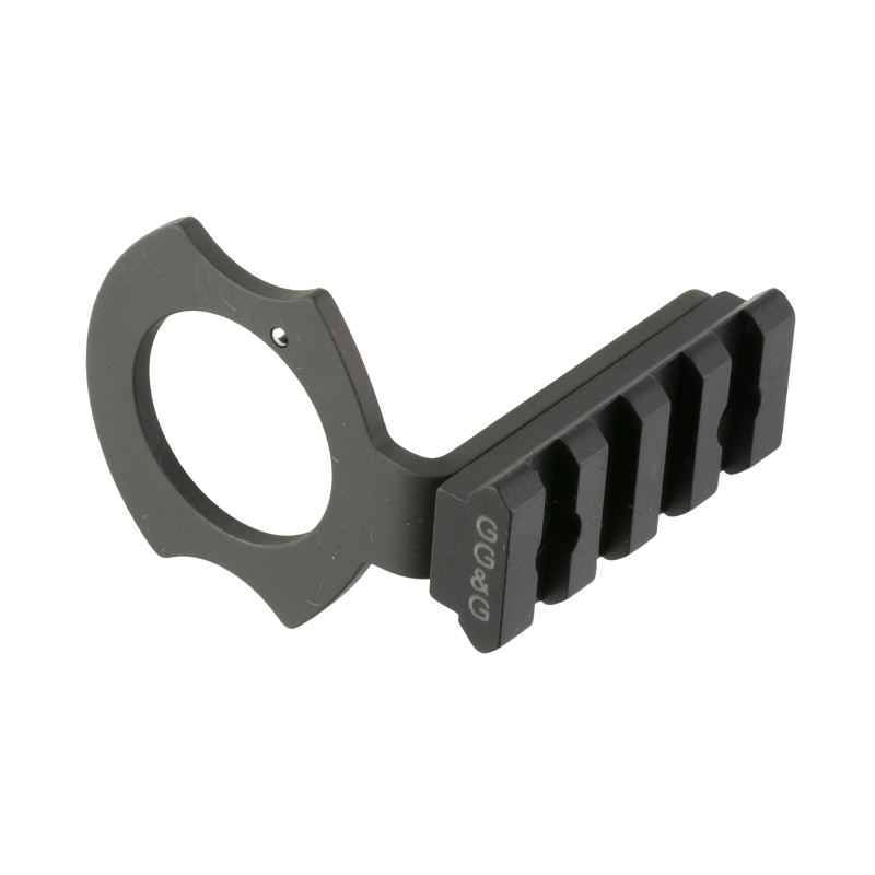 Flashlight Mount, Fits Mossberg 590, Anodized Finish, Black GGG-1655-R