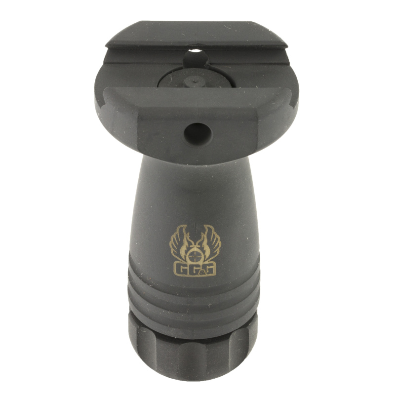 Vertical Forend Grip, Fits Picatinny, Short, Black Finish GGG-1543