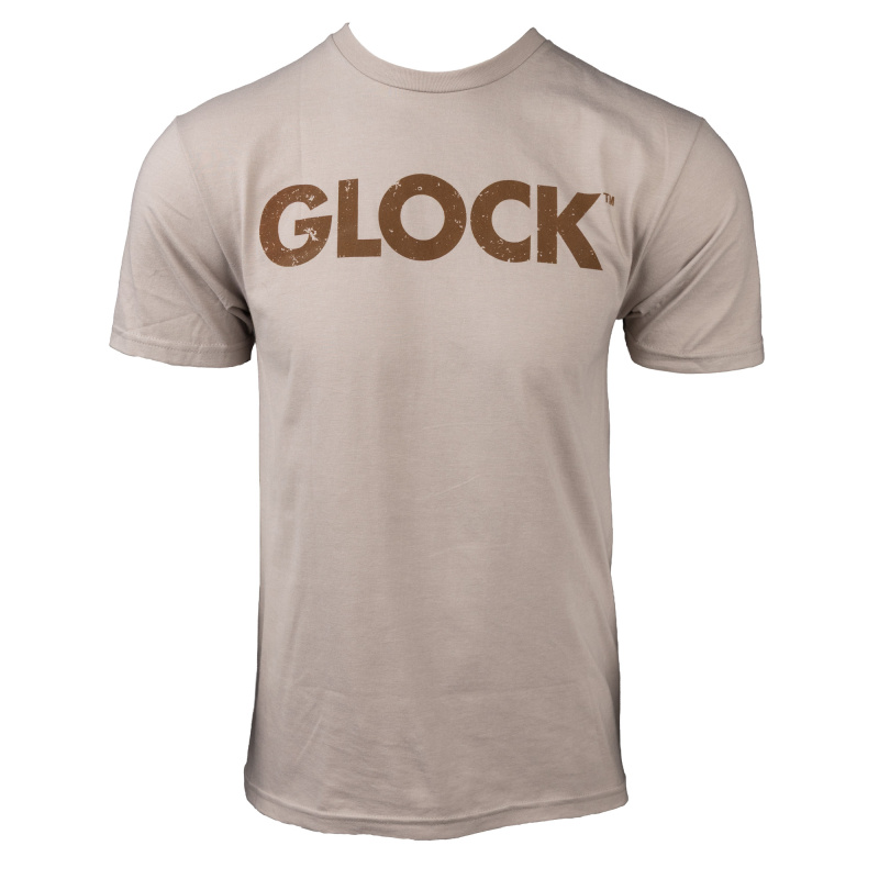OEM Caliber Tee, Short Sleeve, XXLarge, Tan and Brown AP96376