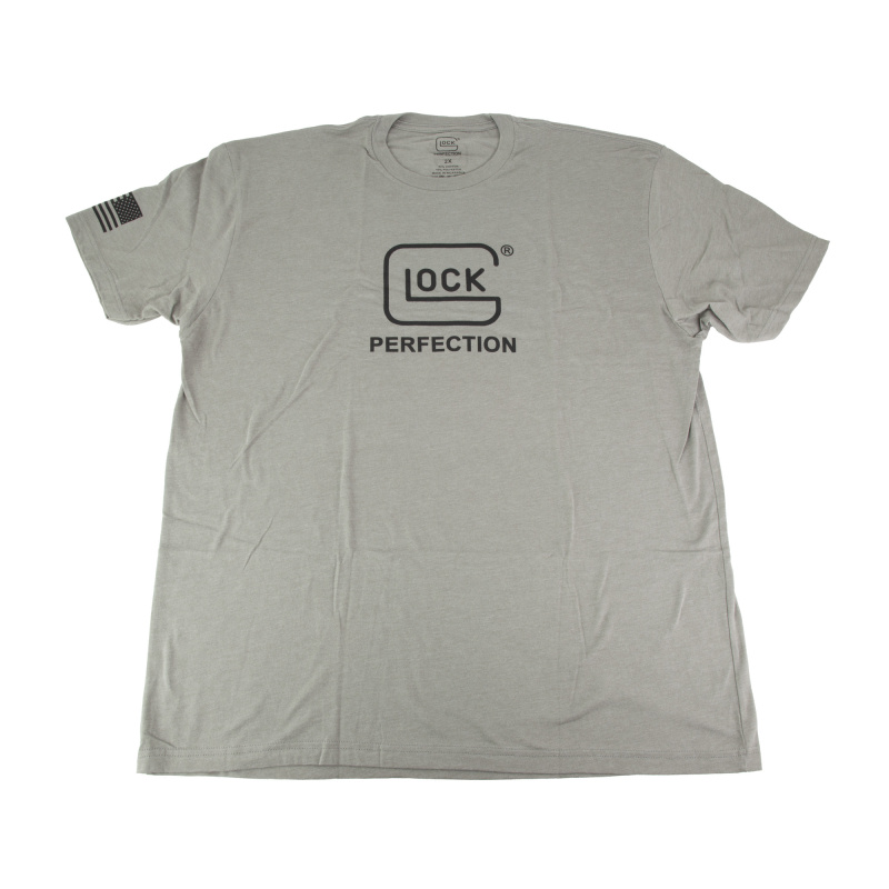 OEM Perfection Tee, Short Sleeve, XXLarge, Stone Gray and Black AP96383