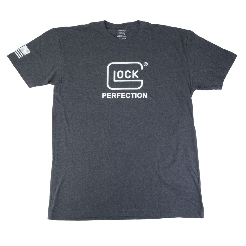 OEM Perfection Tee, Short Sleeve, XLarge, Charcoal and White AP96388