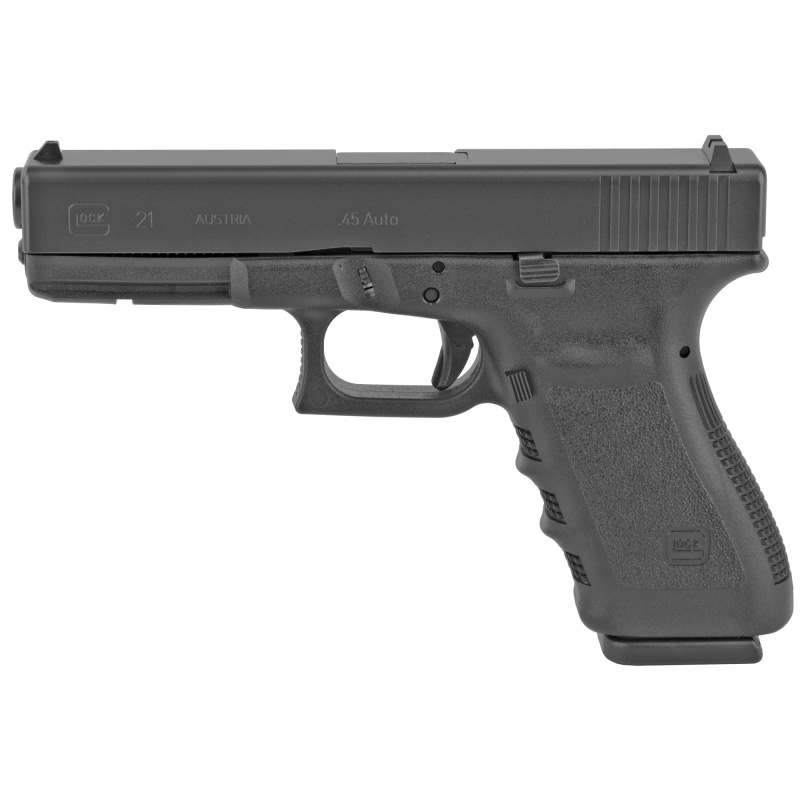 21 Gen3 Short Frame Made In Austria .45 ACP 4.6 Inch Barrel Black Finish Fixed Sights 13 Round