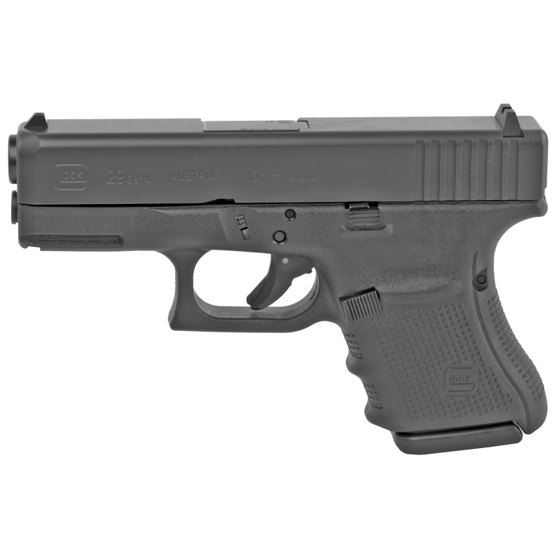 G29 Gen4 | 10mm, 3.78in Barrel, Three 10rd Magazines, Black Finish, REFURBISHED