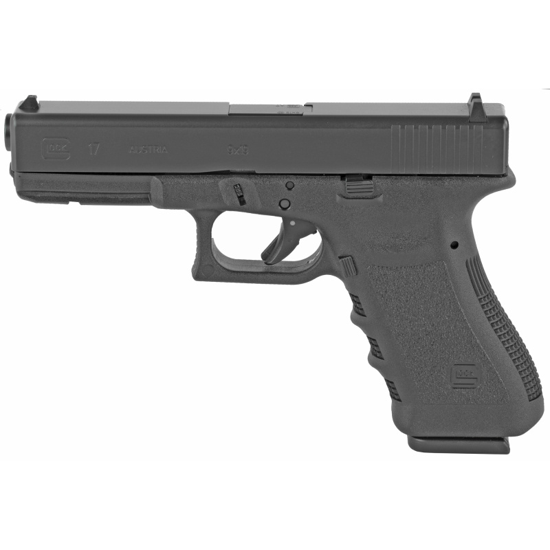 G17 Gen3 | 9mm, 4.49in Barrel, Two 17rd Magazines, Black Finish