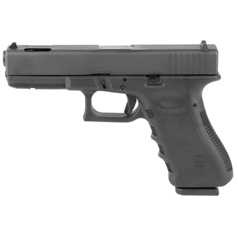 17C, GEN 3, Semi-automatic, Striker Fired, Full Size, 9MM, 4.49", Black, 17 Rounds, 3 Mags, Fixed Sights, Polymer, Matte PI1759203
