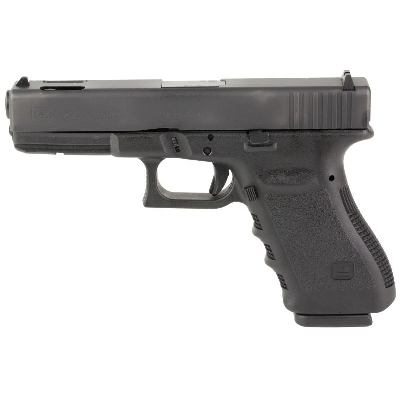20C Gen 3, TALO Exclusive, Striker Fired, Semi-automatic, Polymer Frame Pistol, Full Size, 10MM, 4.6" Barrel, Matte Finish, Black, Interchangeable Backstraps, Fixed Sights, 10 Rounds, 2 Magazines PI2059201