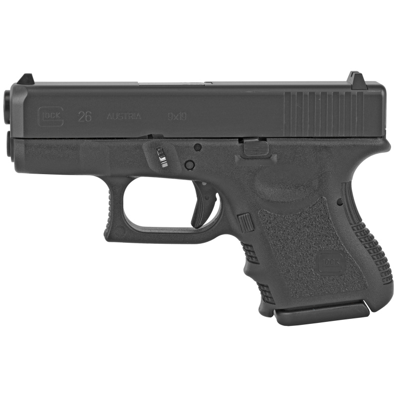 26 Gen 3 9mm 3.47 Inch Barrel Black Finish Fixed Sights Two 10 Round Magazines