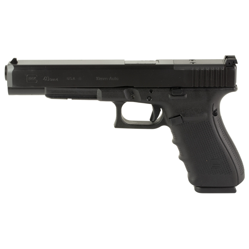 40 M.O.S., Semi-automatic, Striker Fired, Long Slide, 10MM, 6.02", Black, Interchangeable, 15 Rounds, 3 Magazines, Adjustable Sights, Polymer, Matte UG4030103MOS