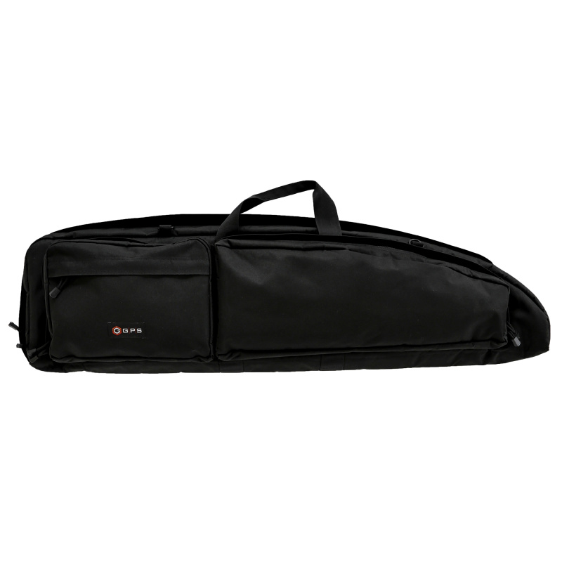 Double Bolt, Rifle Case, 42", For Scoped Rifles, Black GPS-DBRC-42-BLK