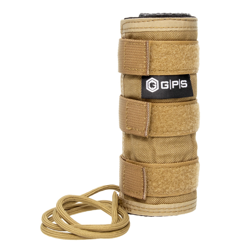 Suppressor Cover, 6" Long, Nylon Construction, Tan GPS-T800-6T
