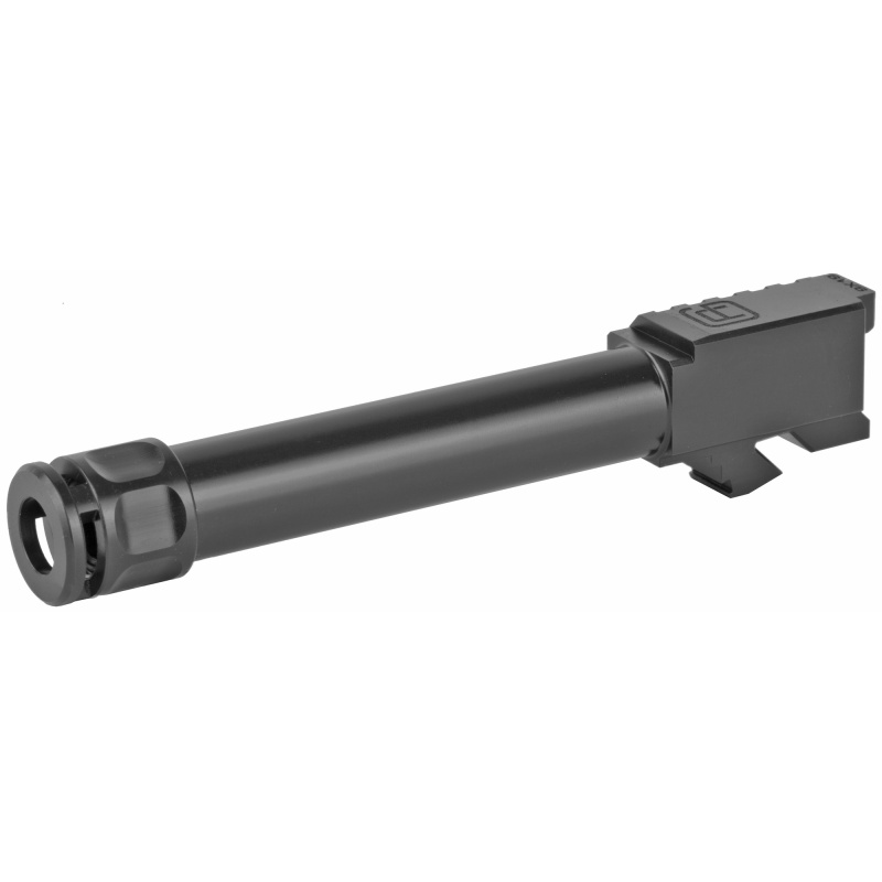 ATM, Fits Glock 19 Gen 5, 9MM, 4.5" Threaded Stainless Steel Barrel, Black Nitride Finish, 1/2X28 Threads, Includes Micro Carry Comp GAG19G5TB