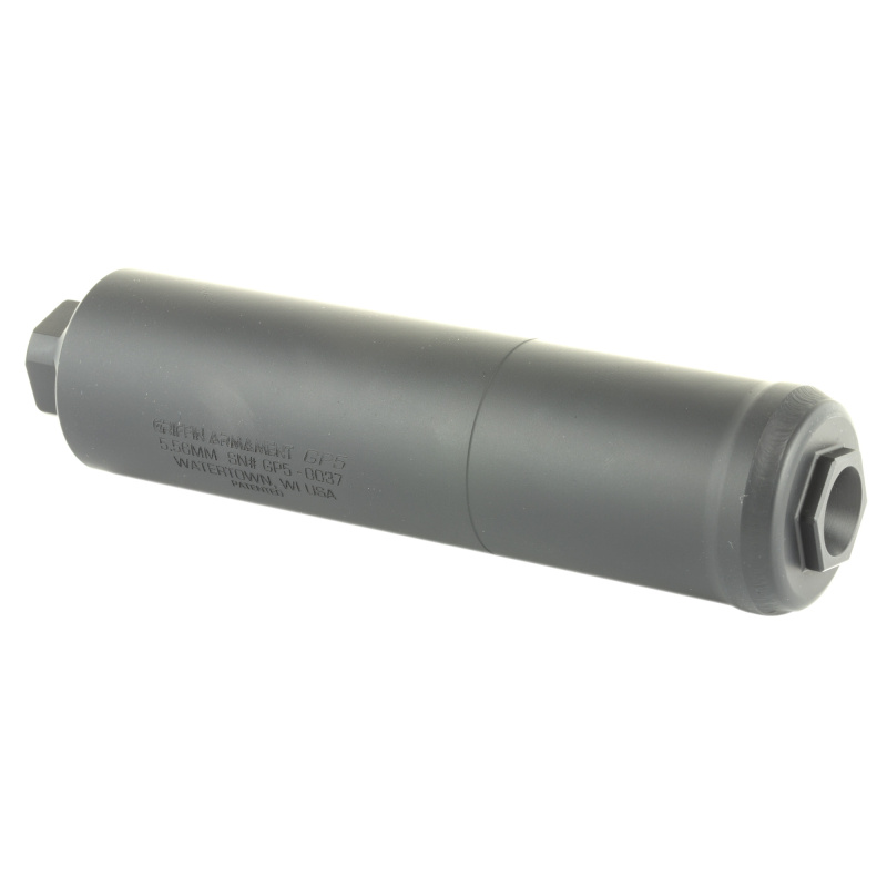 GP5 (General Purpose), 6.25", 556NATO, 17-4PH Stainless Steel, Black Finish, 12.9oz, Direct Thread GAGP5