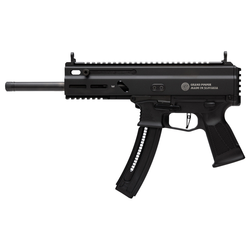 Stribog TR22, Semi-Automatic Pistol, 22 Long Rifle, 10" Threaded Barrel, Aluminum Frame, M-LOK Rail, Matte Finish, Black, 25 Rounds, 3 Magazines GRP8588005808606