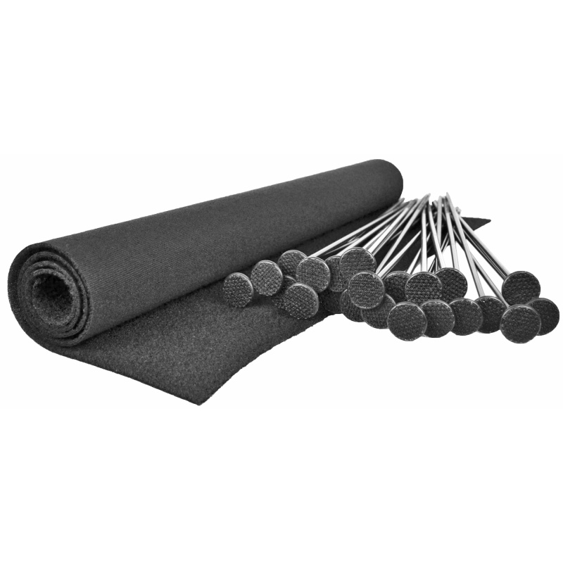 Rifle Rod 20 pack starter kit includes 20 rods and fabric size 15" x 30" RR20SK