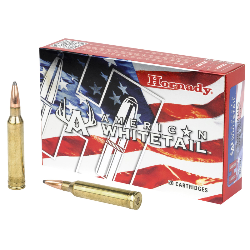 American Whitetail 7mm Remington Magnum 139 Grain InterLock Spire Point