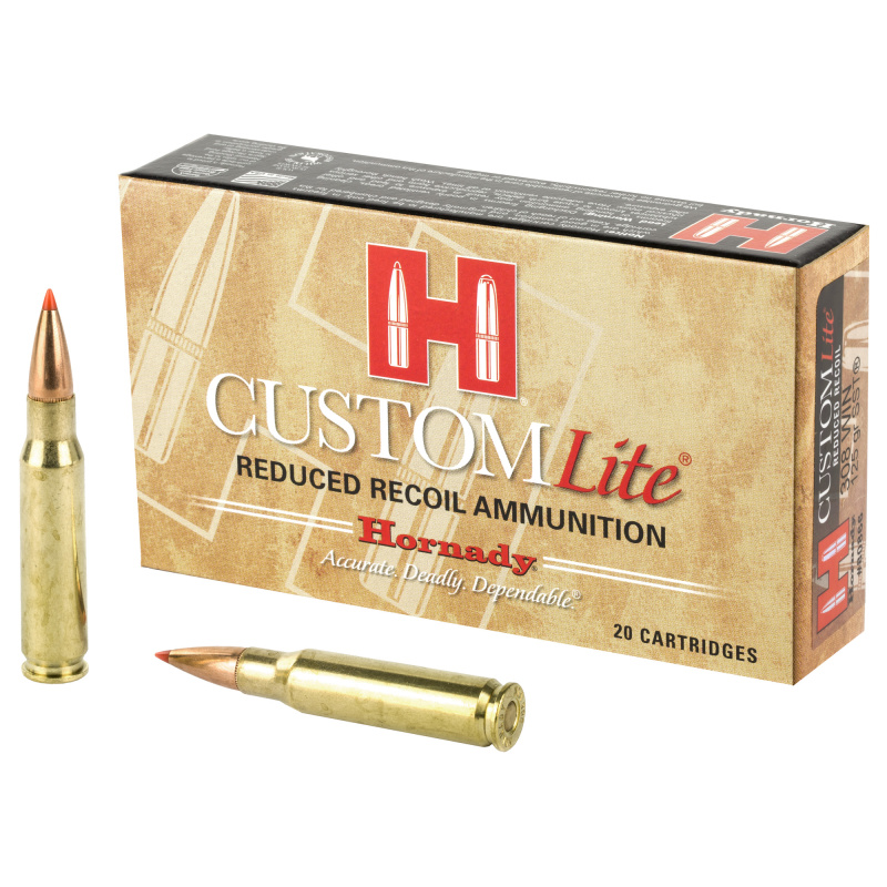 Custom Lite .308 Winchester 125 Grain SST