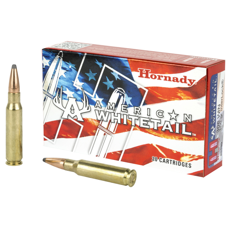 American Whitetail .308 Winchester 150 Grain InterLock Spire Point