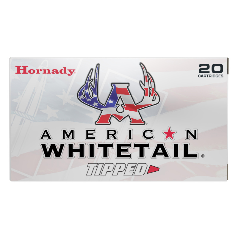 American Whitetail Tipped, 308 Winchester, 150 Grain, SST Bullet, 20 Round Box 80934