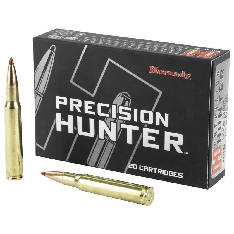 Precision Hunter .30-06 Springfield 178 Grain ELD-X Box of 20 Rounds