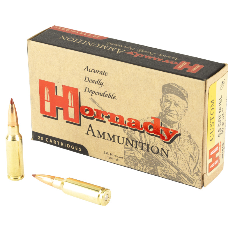 Custom, 6.5 Grendel, 90 Grain, CX Bullet, 20 Round Box 81513
