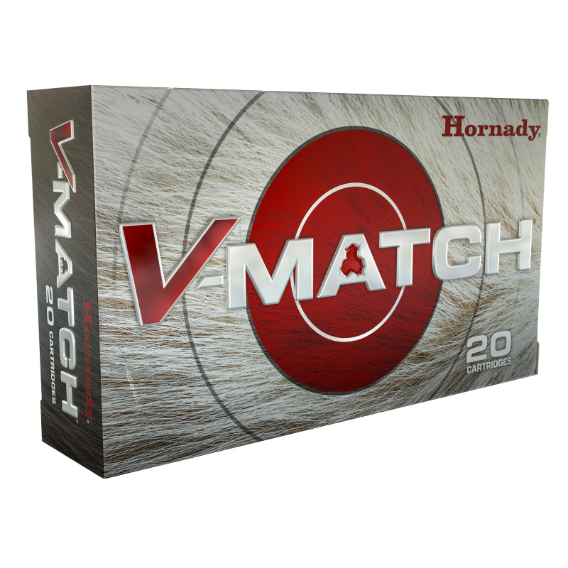 V-MATCH, 224 Valkyrie, 62 Grain, ELD-VT Bullet, 20 Round Box 81533