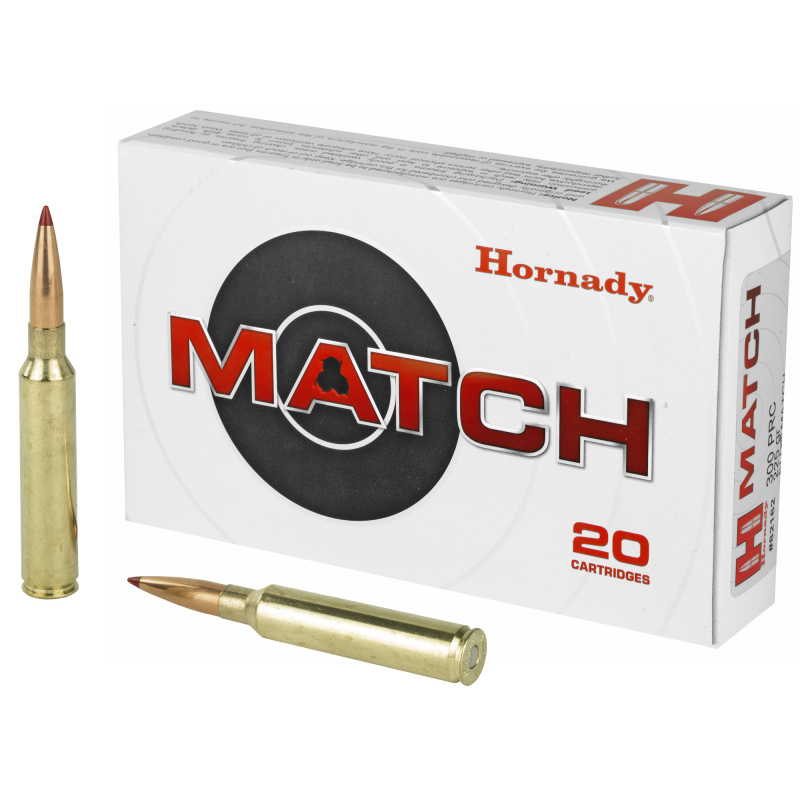 Hornady Match 300PRC 225 Grain ELD Match, 20 Round Box 82162 ELD-M