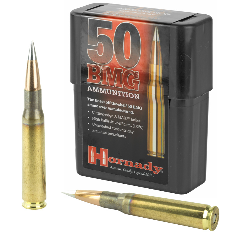 Match Rifle Ammunition .50 BMG 750 Grain A-Max