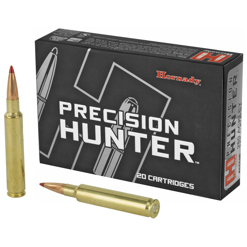 Precision Hunter, 280 Ackley Improved, 162 Grain, ELD-X, 20 Round Box 85586