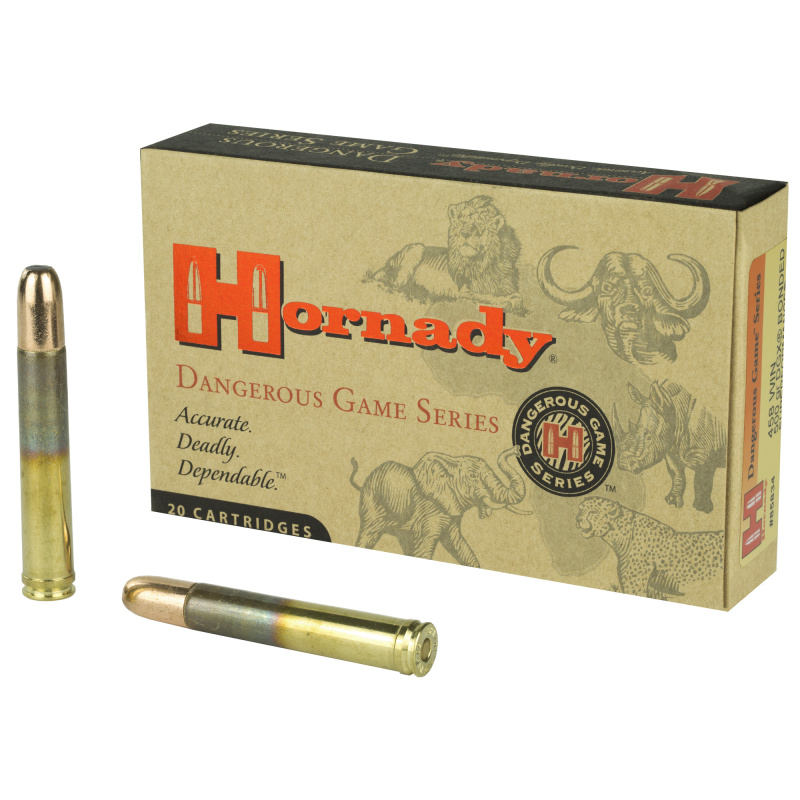 Dangerous Game, 458 Win, 500Gr, DGX Bonded, 20 Rounds Per Box 85834