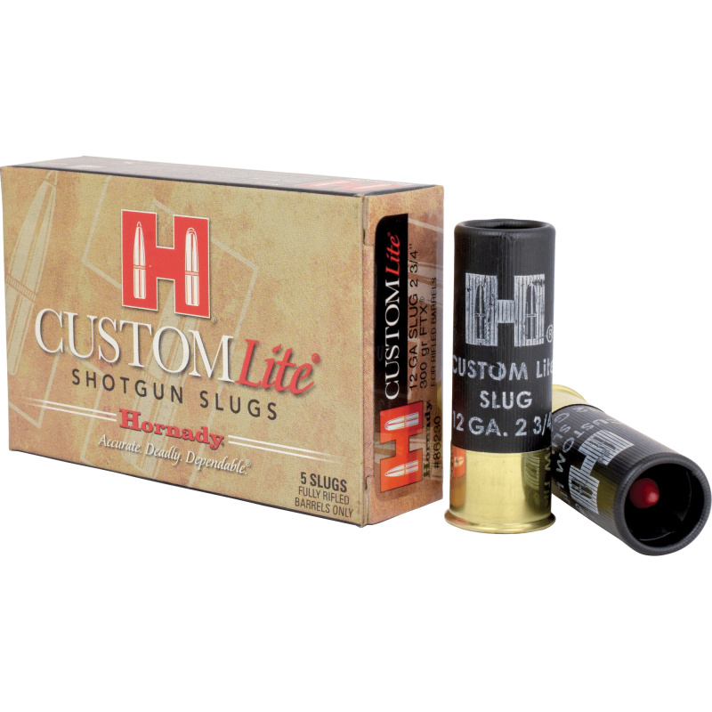 SST Lite Slug 12 Gauge 2.75 Inch 1575 FPS 300 Grain FTX 5 Per Box