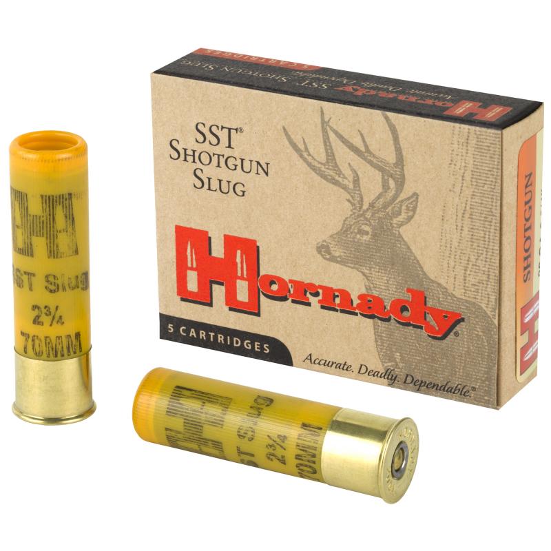 SST Slug 20 Gauge 2.75 Inch 1800 FPS 250 Grain 5 Per Box