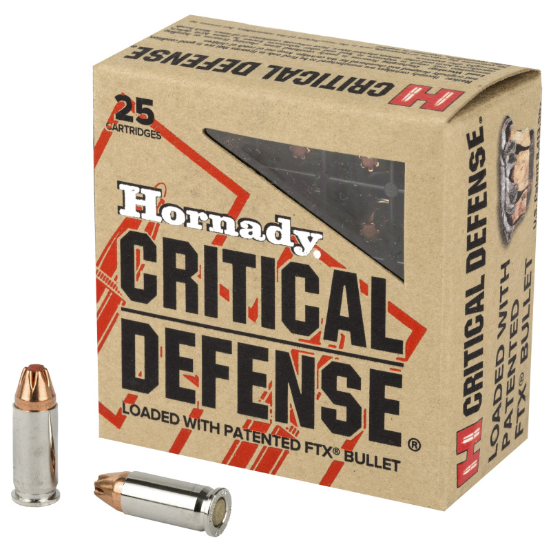 Critical Defense, 25 ACP, 35 Grain, FlexTip, 25 Round Box 90014
